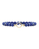 Jaimie Nicole | Sodalite Gold Circle Bracelet