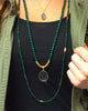 Jaimie Nicole | Gold with Silver Druzy Necklace