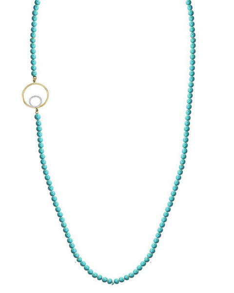 long necklace light turquoise slim cute pretty jaimie nicole 