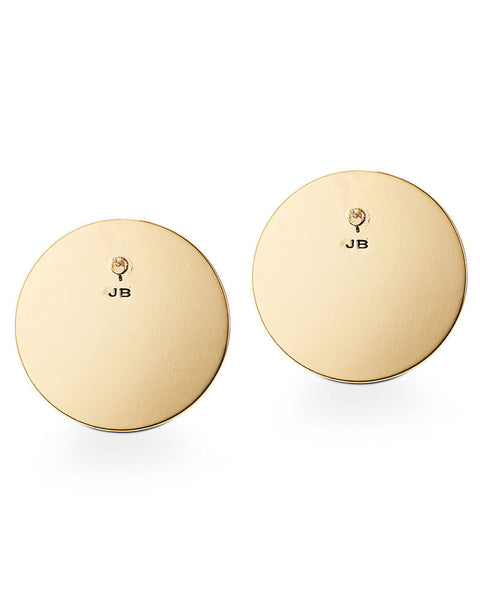 Jenny Bird Monroe Earrings, High Polish Gold