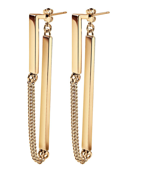 Zenith Gold Jenny Bird Drop Earrings