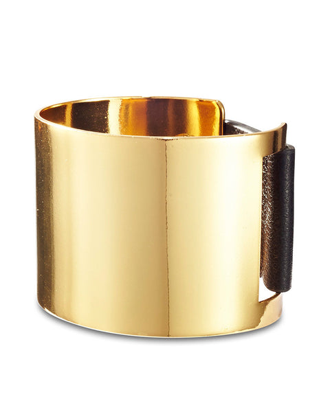 gold cuff high polish jenny bird