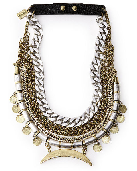Jenny Bird Moon Rise Collar Necklace
