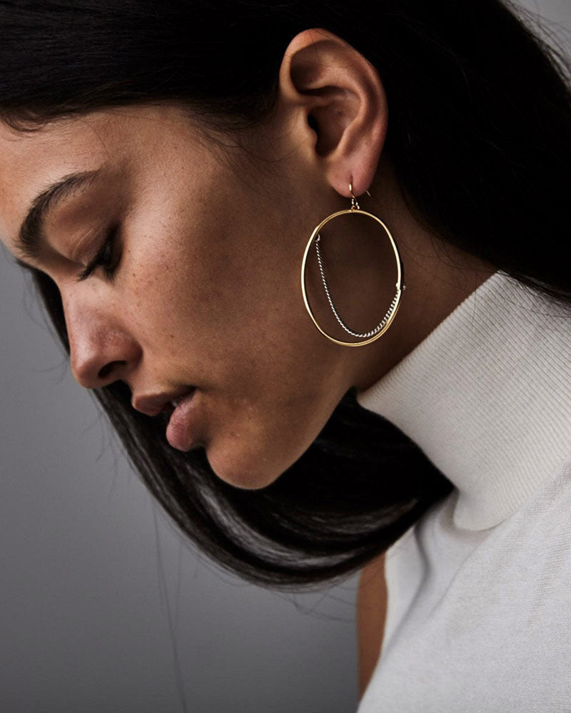 Jenny Bird Earrings  Buy Jenny Bird Mega U Link Earrings Online  Nykaa  Fashion