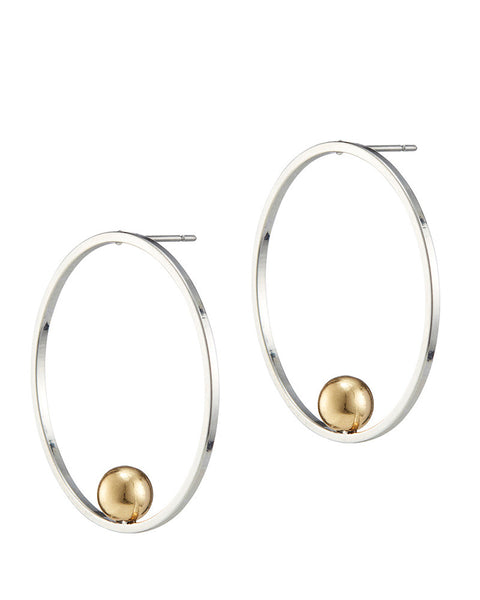 jenny bird saros earrings rhodium