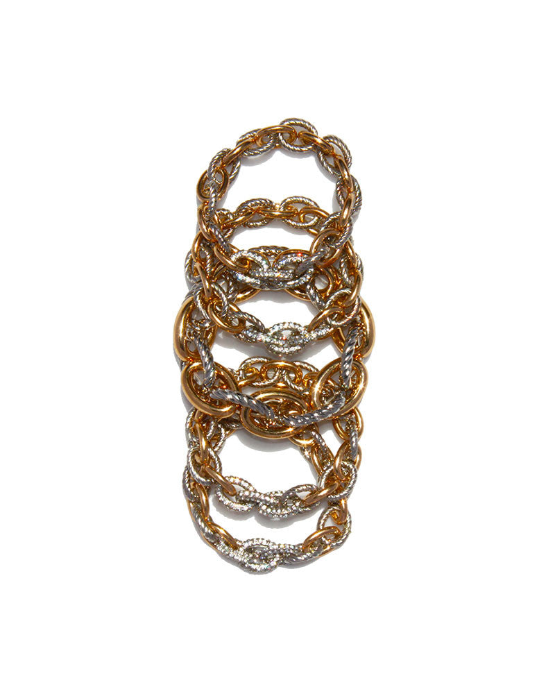 Jewels By Dunn Chain Game Handmade Bracelet Set