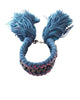 Braided Jolita Cuff Bracelet Blue