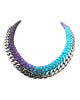 Jolita | Tripoli Purple Silk Chain Necklace