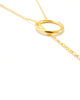 Joyiia | Gold Lariat Choker Necklace