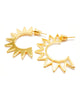 Joyiia | Gold Sunburst Earrings