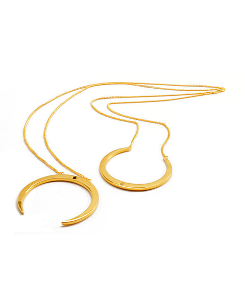 Joyiia Madre luna gold necklace wrap