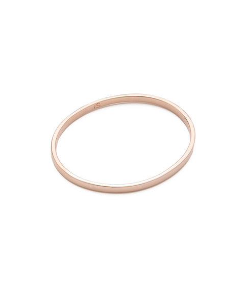 Jules Smith Boyfriend Bangle Rose Gold 