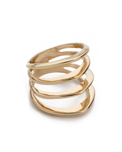 Jules Smith Cage Ring Gold 