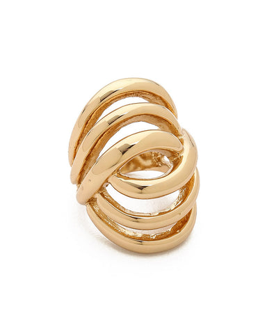 Jules Smith Deco Dome Ring Gold 