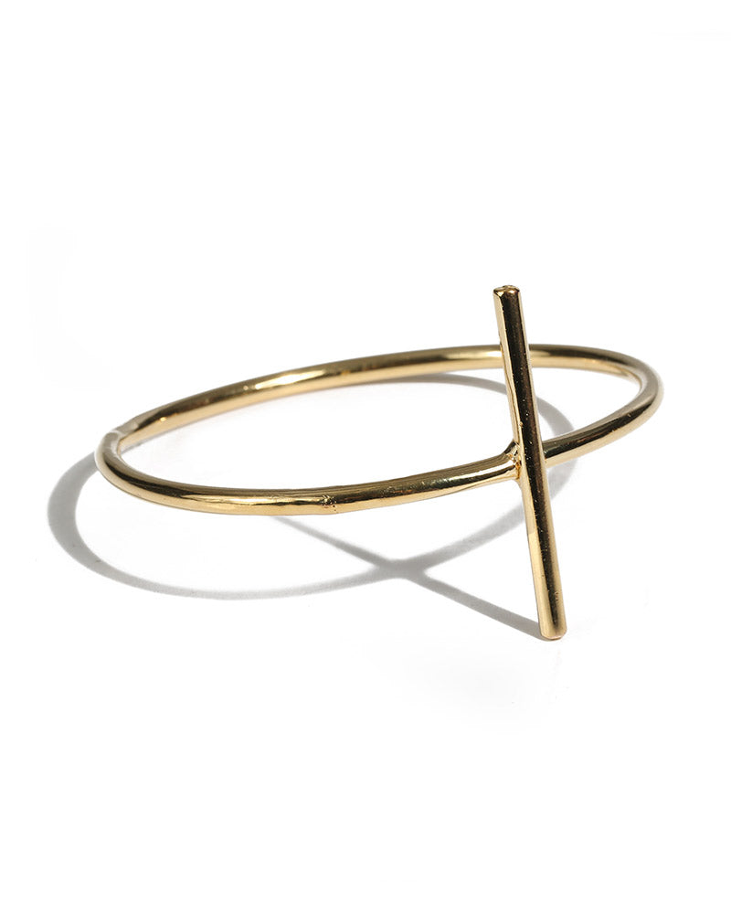 Luca + Danni Cross Bangle Bracelet – Strawberry Moon Boutique