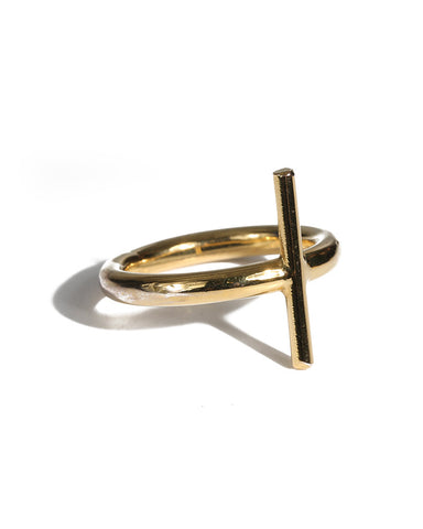 gold cross ring womens jewelry lisa george