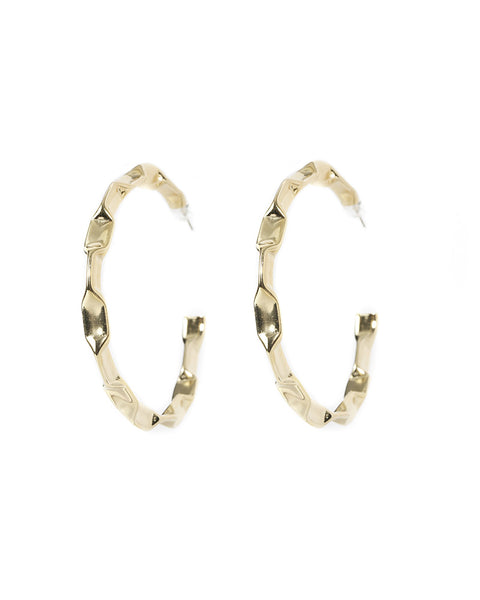 hoop earrings large round circular womens jewelry designer