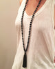 Zacasha |  Large Beaded Army Green Necklace