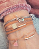Meridian Avenue | Mini Round Disk Gold Bracelet