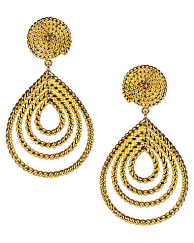 sophia gold stylish designer earrings women 