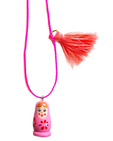 Gunner and Lux Little Trudy The Stacking Doll Necklace