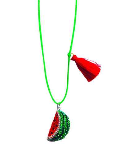 Summer Watermelon Necklace From Little Lux
