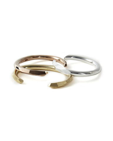 Mau Facet Cuff Gold Rose Gold Silver