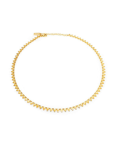 Melanie Auld Afla Multi Triangle Necklace