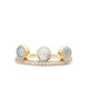 Melanie Auld | Circle Stacking Moonstone Ring