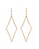 Melanie Auld | Elongated Pave Diamond Earrings