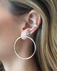 Melanie Auld | Forward Facing Hoop Earrings