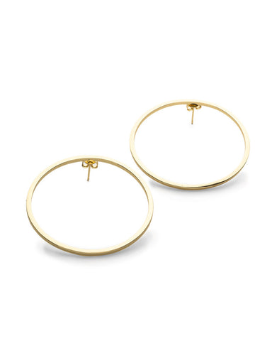Melanie Auld Forward Facing Hoop Earrings