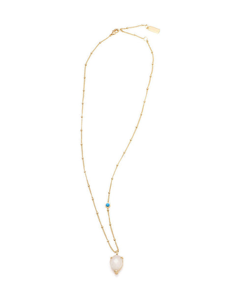 melanie auld moonstone teardrop necklace 