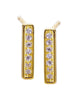 Melanie Auld | Pave Bar Gold Studs