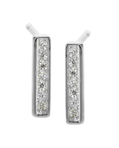 Melanie Auld Pave Bar Studs 