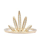 Melanie Auld | Gold Pave Fan Ring