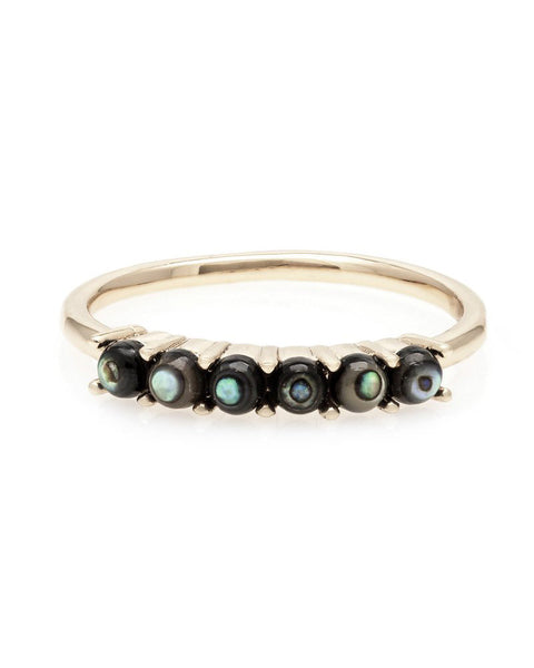 melanie auld abalone stone ring