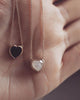 Melanie Auld | Stone Heart Black & Gold Necklace