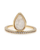 Melanie Auld | Teardrop Moonstone Ring