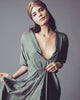 Melanie Auld | Teardrop Lariat Gold Necklace