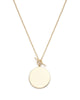 Melanie Auld | Toggle Pendant Gold Necklace