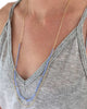 Meridian Avenue | Glass Beaded Gold Necklaces (Multiple Colors)