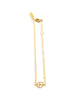 Meridian Avenue | Mini Gold Peace Sign Bracelet