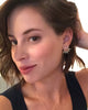 Meridian Avenue |  CUSTOM ORDER Pave Bar Spiked Jacket Earrings
