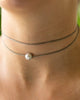 Meridian Avenue Pearl Choker Necklace (Multiple Colors)