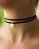 Meridian Avenue Star Disk Choker Necklace