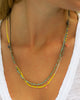 Meridian Avenue | Yellow Beaded Bing Necklace