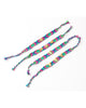 Meridian Avenue | Blue Friendship Bracelet with Charm