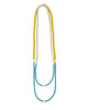 Meridian Avenue Teal Jade Chartreuse Necklace