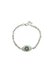 Meridian Avenue | Gold & Silver Evil Eye Bracelets